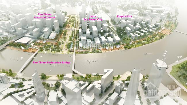 vị trí eco smart city thủ thiêm