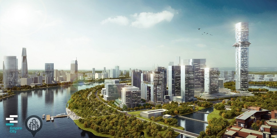 dự án empire Ciy Thủ Thiêm tại khu 2b