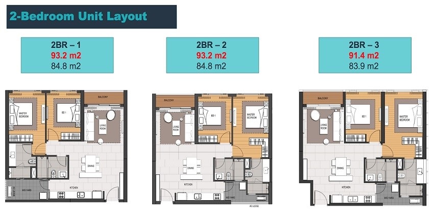 căn hộ 2pn linden