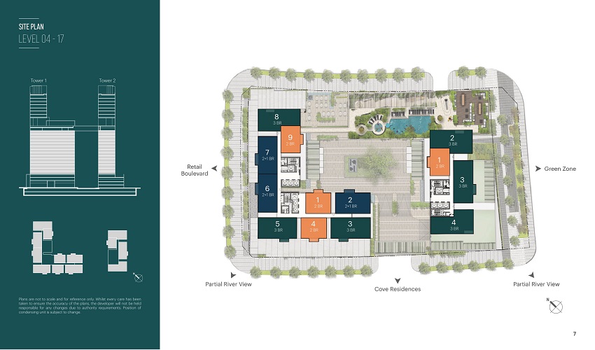 mặt bằng tầng narra