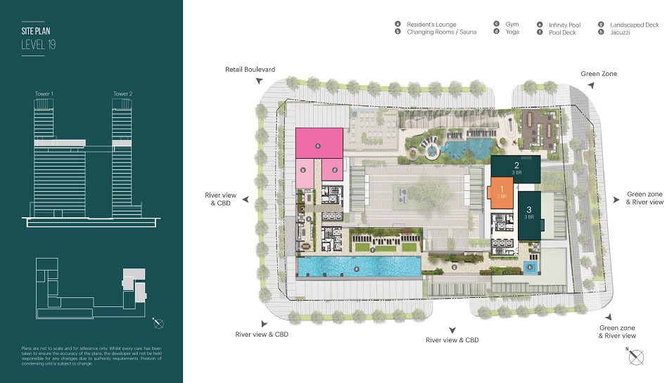 tiện ích tầng 19 narra empire