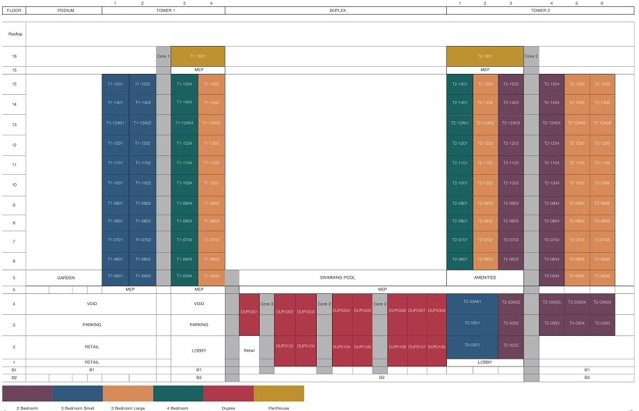 stacking plan cove empire city