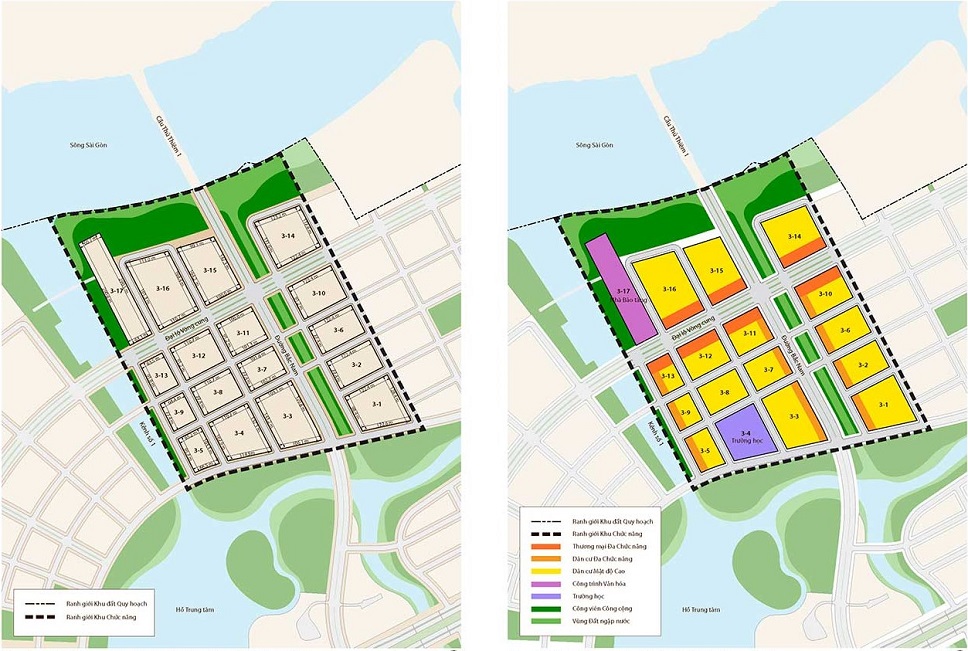 khu chức năng số 03 tại thủ thiêm