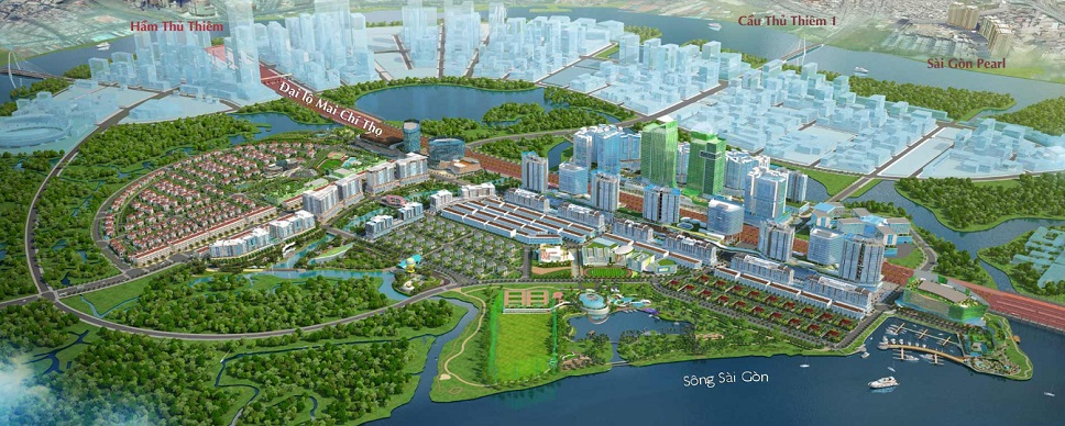 Khu đô thị sala tại khu chức năng số 5 và 6 thủ thiêm
