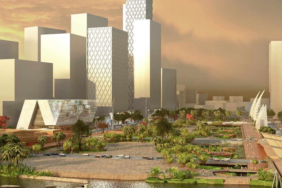 phối cảnh quảng trường thủ thiêm