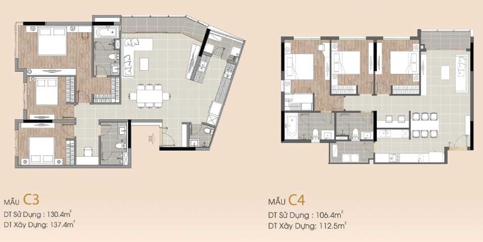 căn hộ 3 pn sarimi