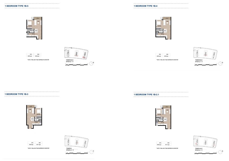 căn hộ 1pn the galleria