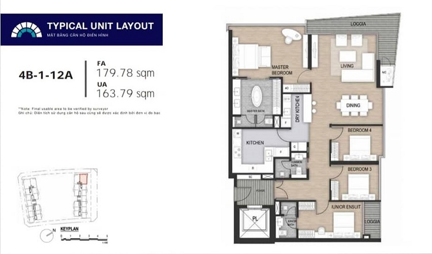 căn hộ 4pn the opera