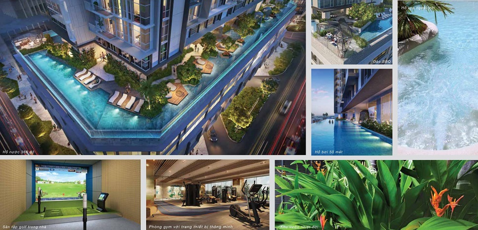 tiện ích nội khu the crest