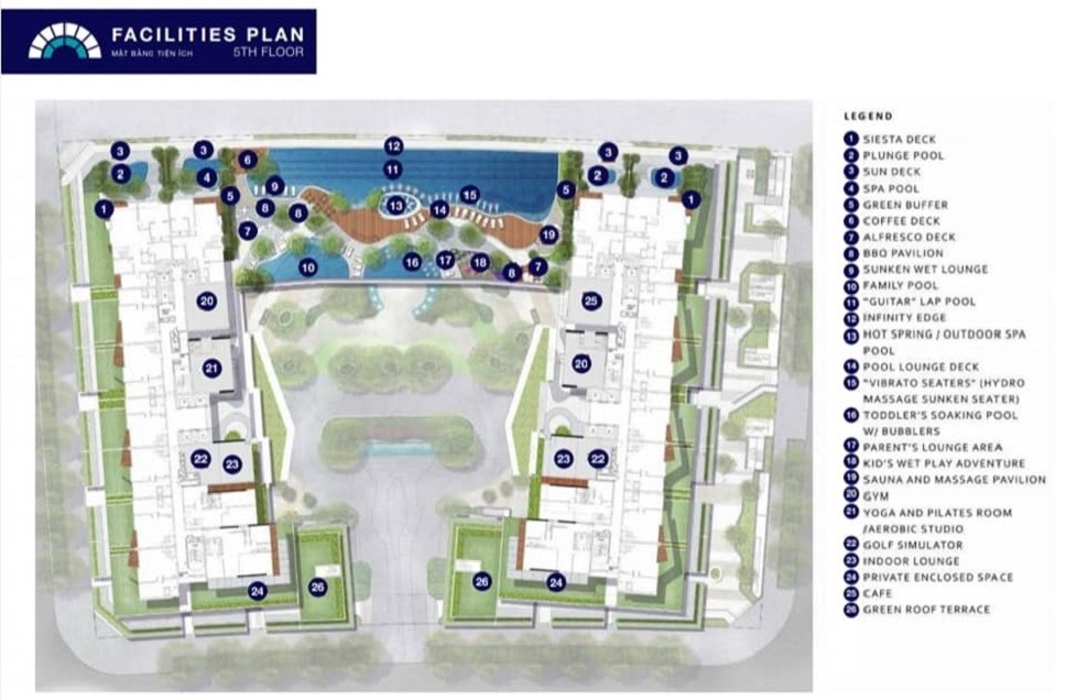 tiện ích dịch vụ tại tầng 5  the opera residence