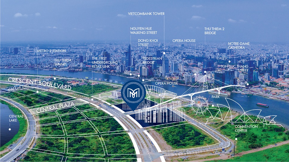 vị trí the metropole thủ thiêm