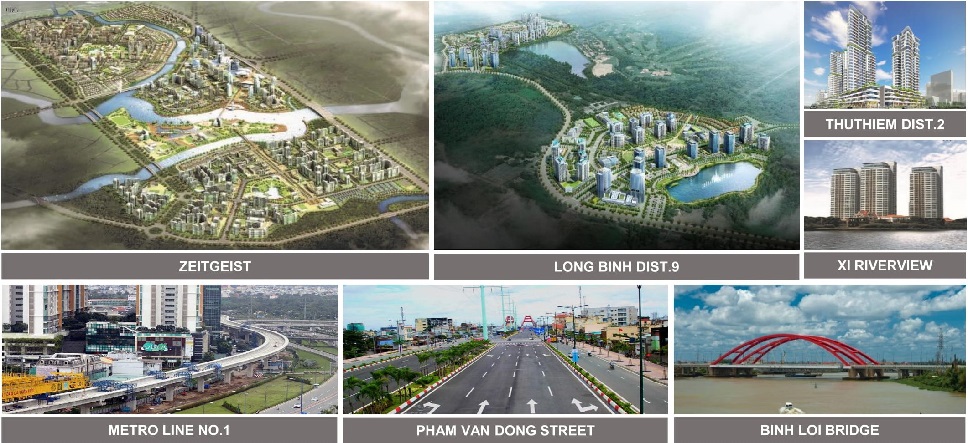 các dự án nổi bậc của GS tại Vietj Nam