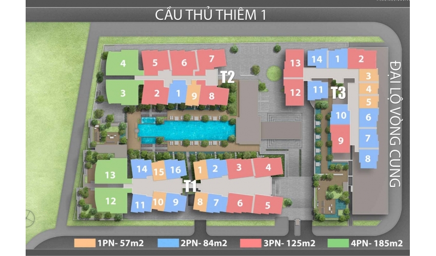 Mặt bằng tổng thể