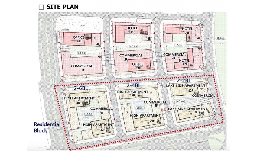 Mặt bằng tổng thể